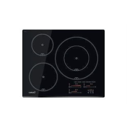 Placa de Indução CATA INSB 6532 BK | 3 zonas, 7100W