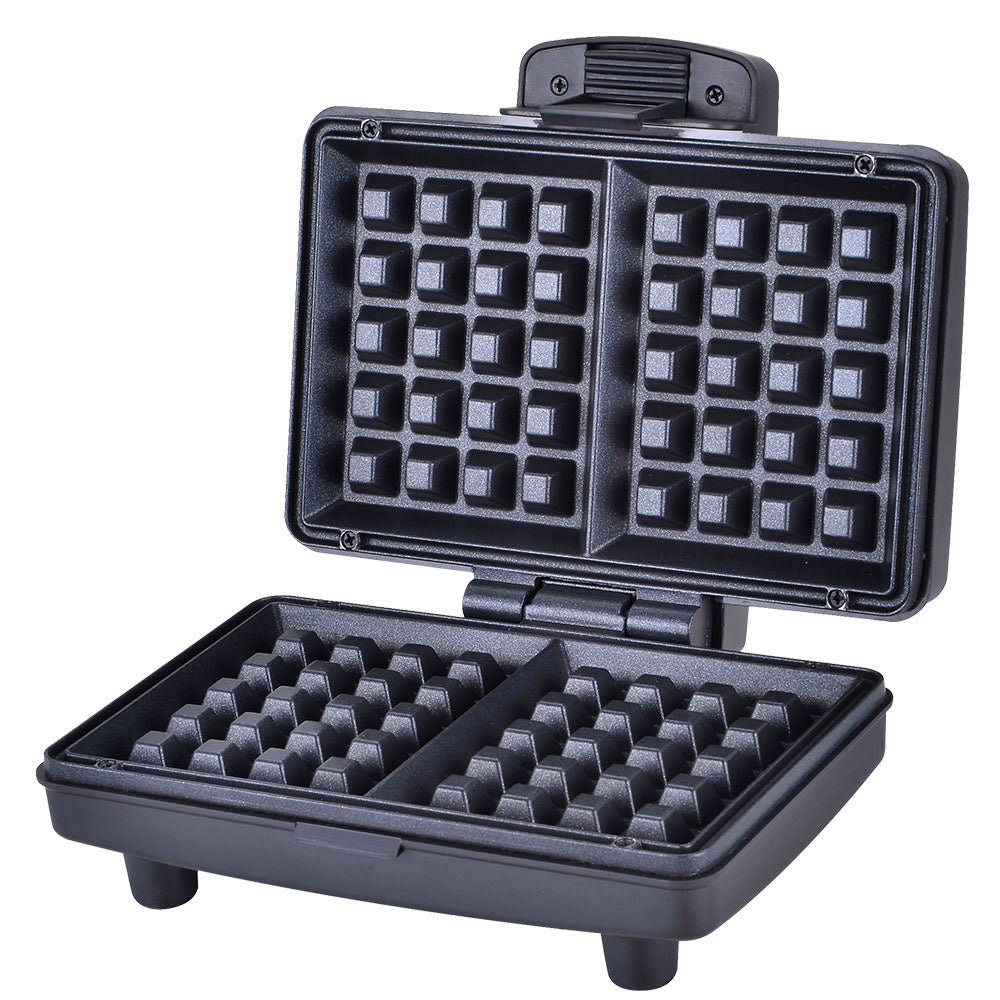 Máquina de Waffles Sogo WAFSS7230 | Antiaderente, 800W, 2 Waffles