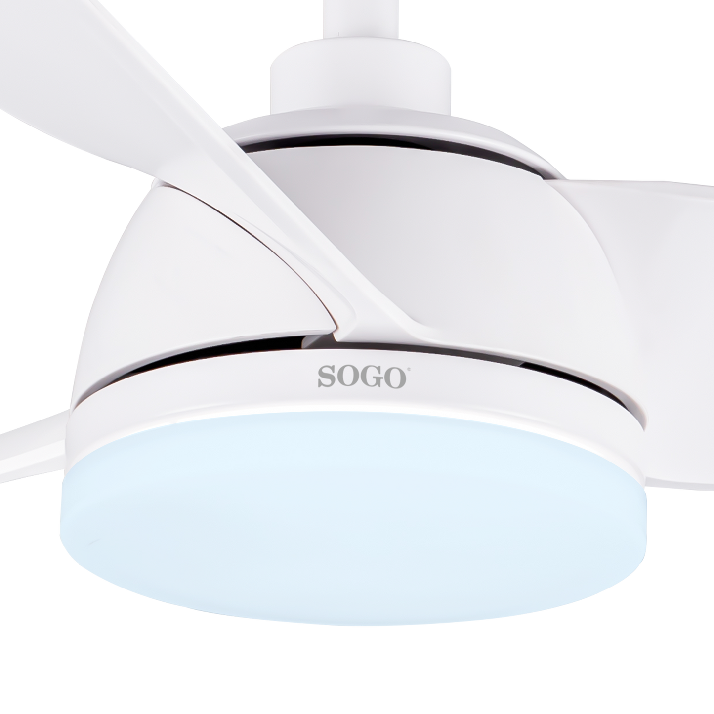 Ventoinha de Teto Sogo VENSS21835 | 132cm, 6 velocidades, LED