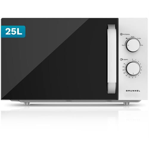 Micro-ondas GRUNKEL MW25EASY | 25L, 850W, 5 níveis