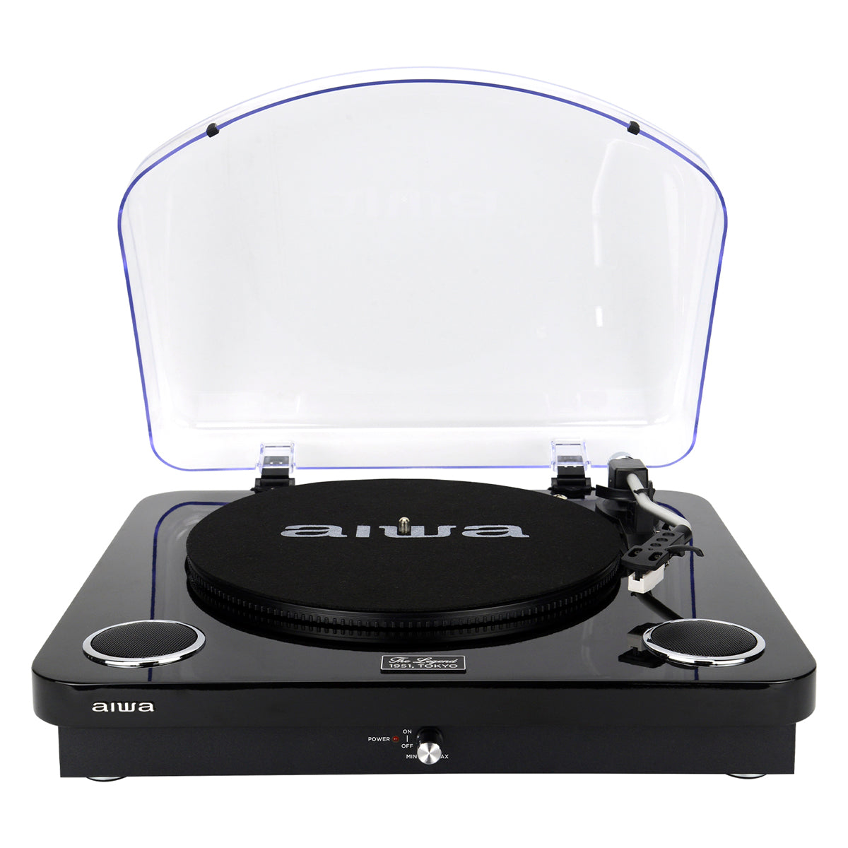 Gira Discos AIWA GBTUR120BKMKII | 3 Velocidades, Bluetooth, Rádio FM