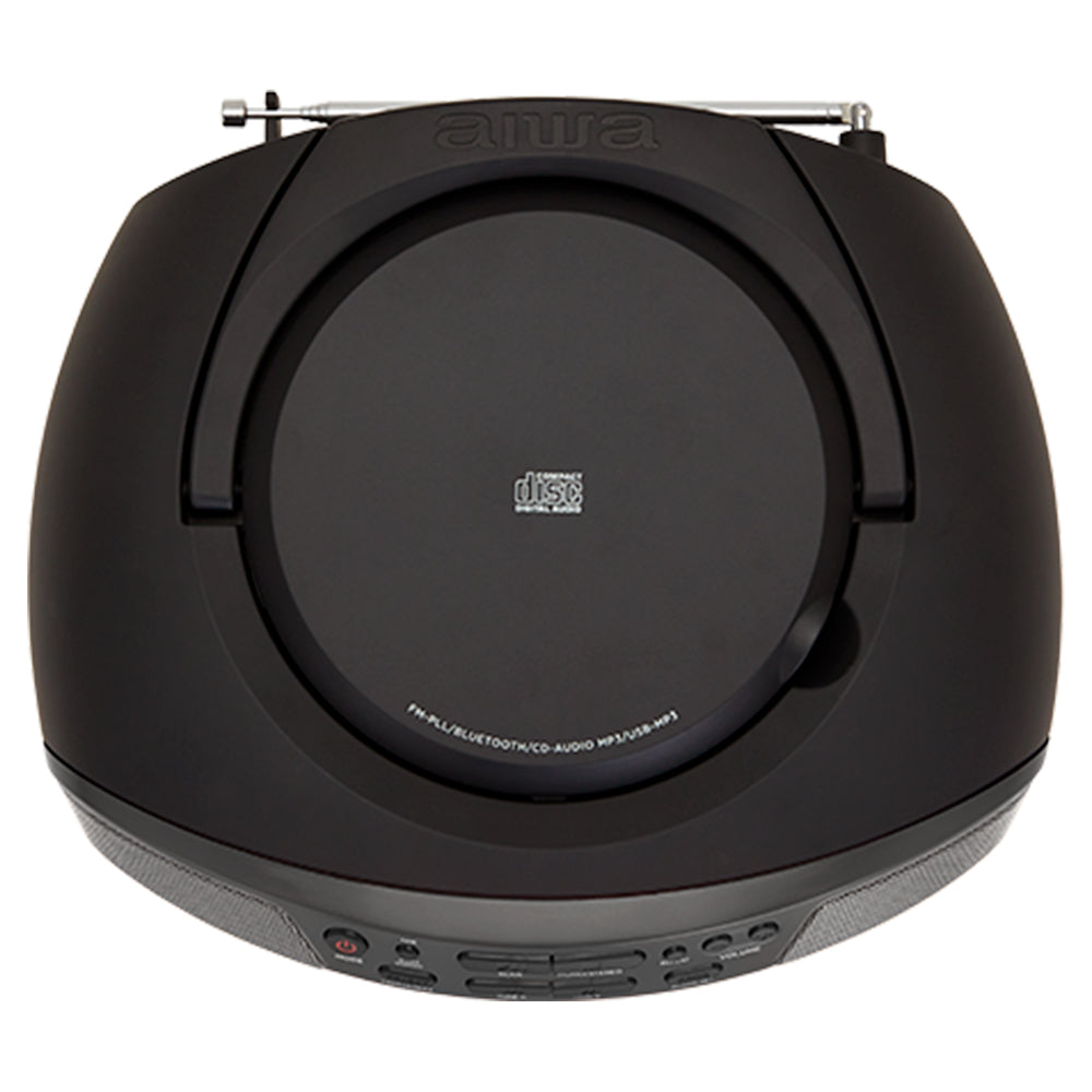 Rádio AIWA BBTU400BK | CD, Bluetooth 5.0, USB