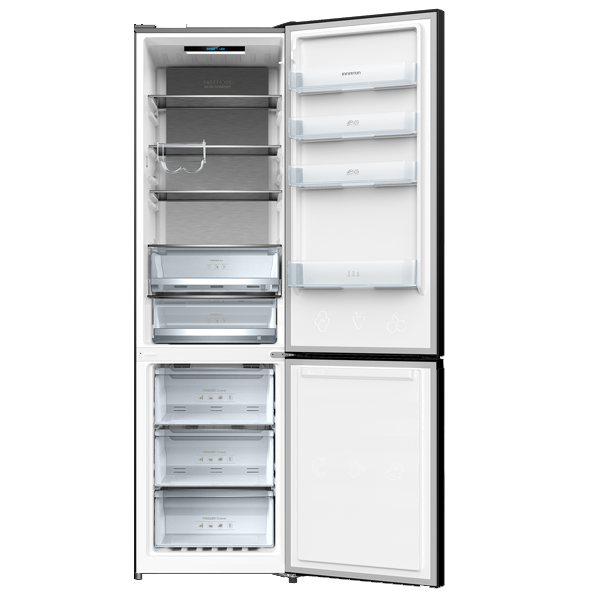 Frigorífico Combinado INFINITON FGC403C20BDG | 405L, No Frost
