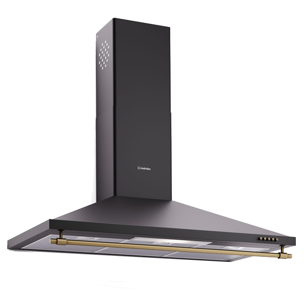 Chaminé Meireles Mep 912 Bl | 355 m³/h, LED, Classe D