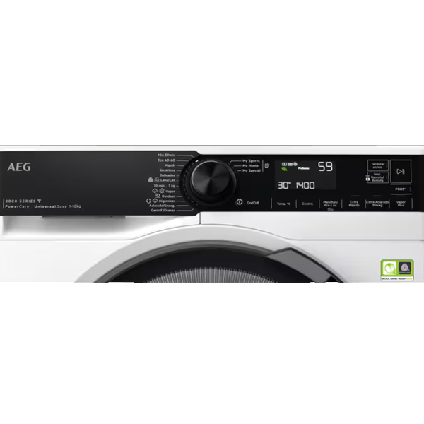 Máquina de Lavar Roupa AEG LFR8314L6O | 10kg, 1400rpm, Classe A