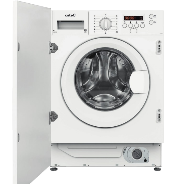Máquina de Lavar Roupa Encastrável Cata LI08015 | 8kg, 1400rpm, A