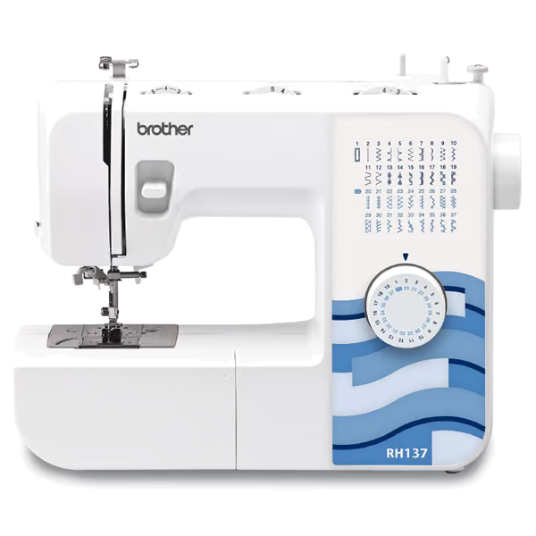 Máquina de Costura Brother RH137 | 37 Pontos, Casa Botão Automática