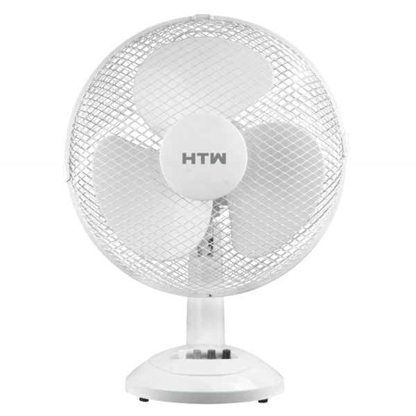 Ventoinha de Mesa HTW VM45FT | 45.15 m³/min, 3 Velocidades, Branco