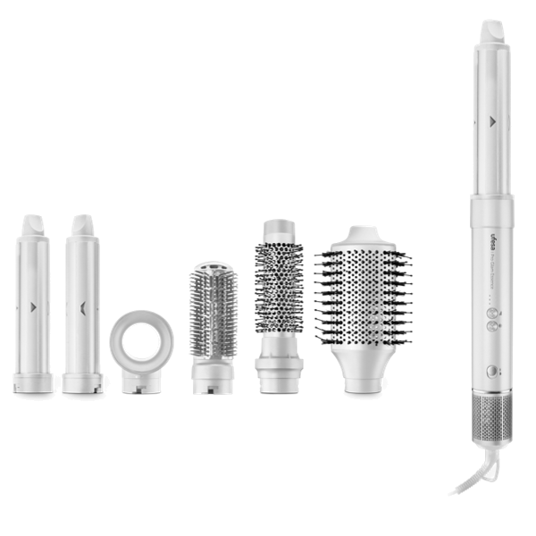 Modelador de Cabelo UFESA Pro Glam Essence | Motor Digital, 6 Acessórios
