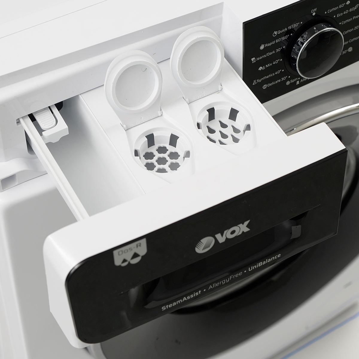 Máquina de Lavar Roupa Vox WM1288SAT2T15D | 8kg, 1200 RPM, Classe D