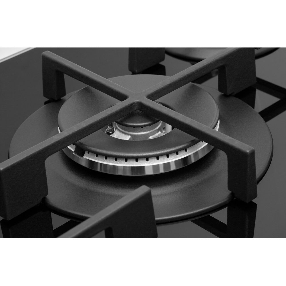 Placa a Gás Whirlpool GOWL728/NB | 5 zonas, 11300W, 73x51cm, Preto