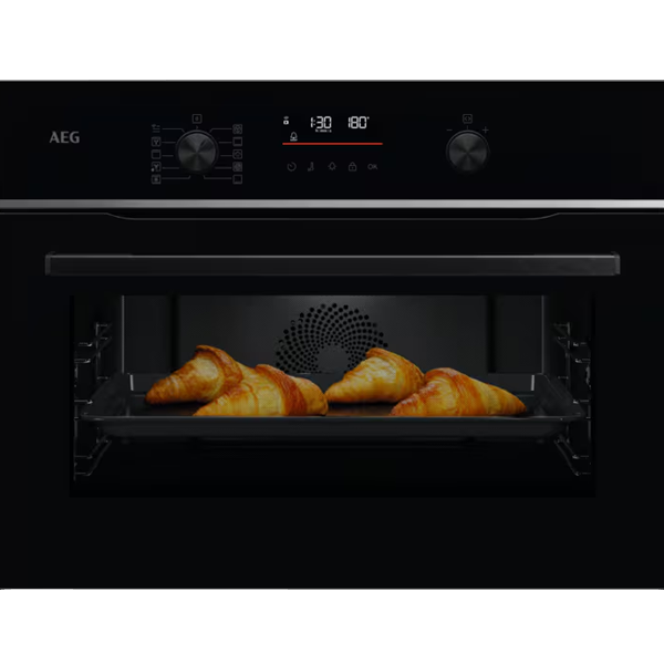 Forno Compacto AEG TA5PK401B | 45L, Pirólise, Steam Bake