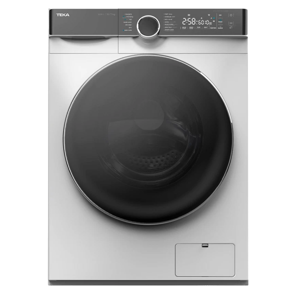 Máquina Lavar e Secar Roupa TEKA WDK 81050 WH | 10/7kg, Display LED, 14 Programas