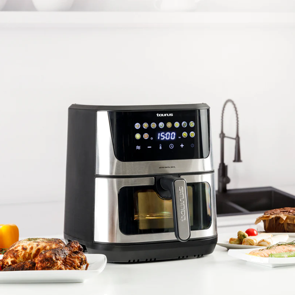 Fritadeira Taurus Air Fry Digital 360 XL | 8L, 2100W, 12 Programas