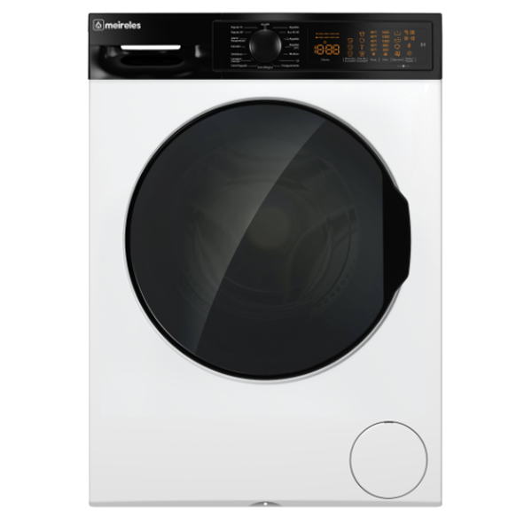 Máquina de Lavar Roupa MEIRELES MLR1410W | 10Kg, A+, 1400RPM