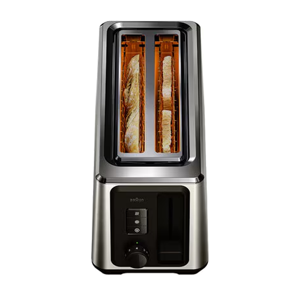 Torradeira Braun HT5220BK | 1470W, 2 ranhuras, Bandeja amovível