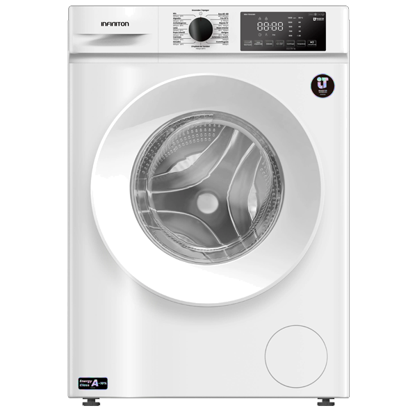 Máquina de Lavar Roupa Infiniton Wm-f104awh | 10kg, 1400rpm, Classe A
