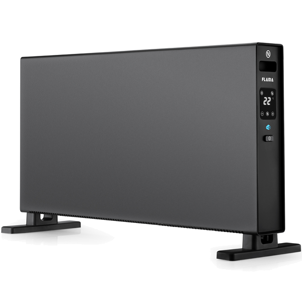 Aquecedor Convetor FLAMA 2391fl | 2000W, Temporizador 24H, Preto