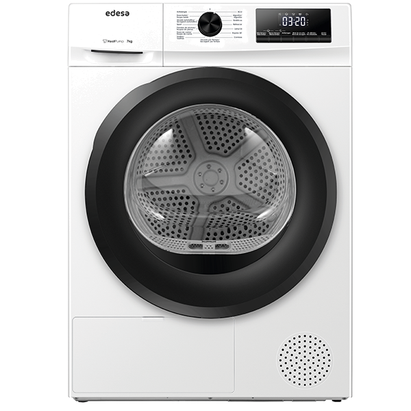 Secador de Roupa EDESA ESP-7150 WH | 7kg, Bomba de Calor, Classe D