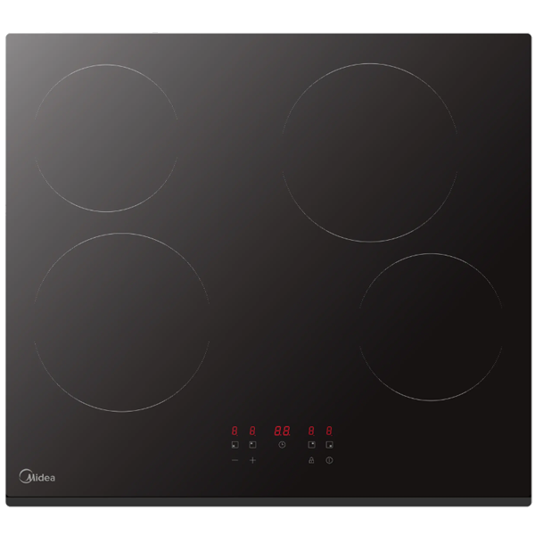 Placa Vitrocerâmica MIDEA Mc-6f6004r242 | 4 Zonas, 6000 W, Touch Control
