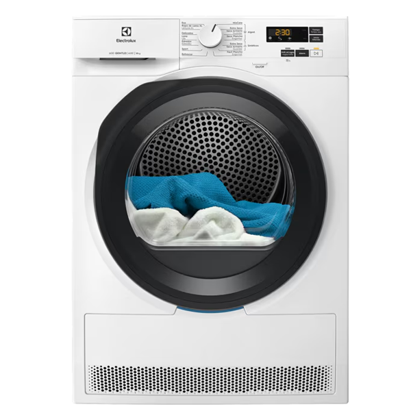 Secador de Roupa ELECTROLUX EDI618CBBO | 8kg, Bomba de Calor