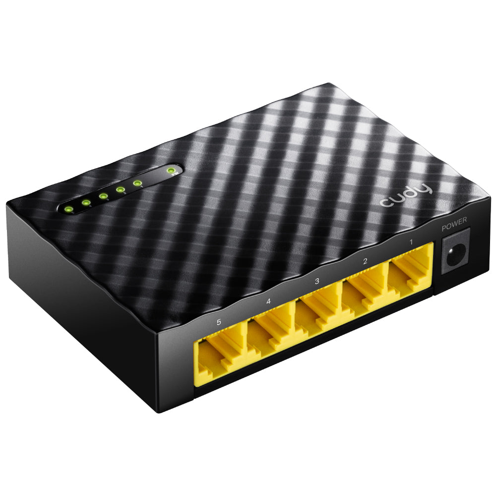 Switch CUDY GS105D 5 Portas Gigabit | Desktop, Plug & Play