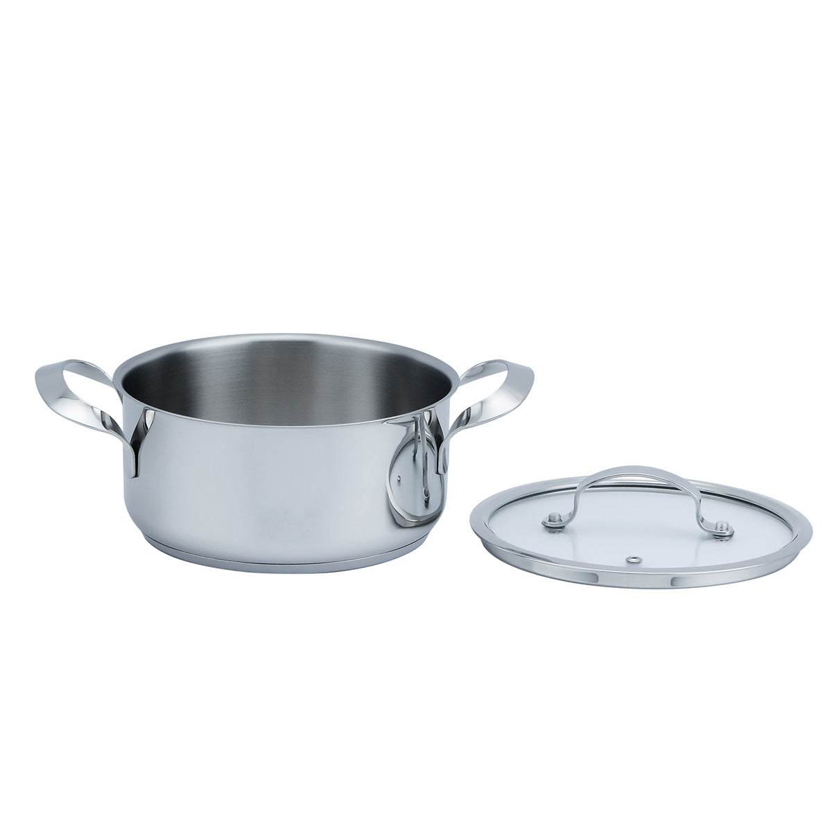 Panela De Cozinha Haeger Inox Pot 20h | Diâmetro 20 Cm, Inox