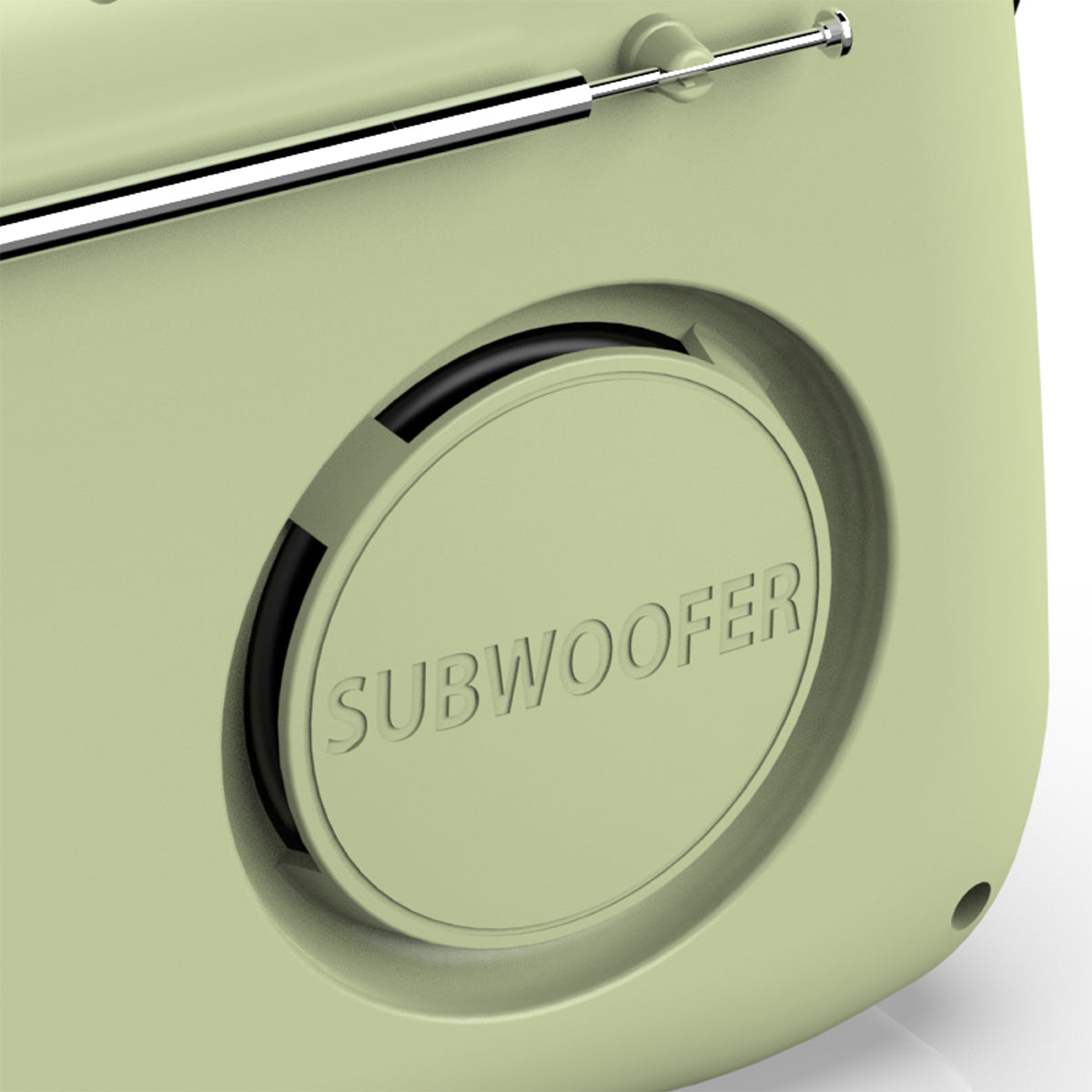 Rádio FM Vintage Haeger Retro Bluetooth | 12h Autonomia, USB, AUX, Bluetooth