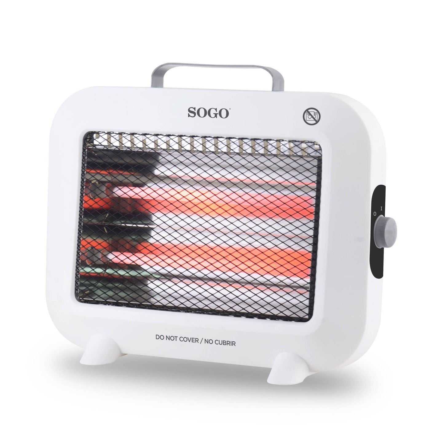 Aquecedor Quartzo SOGO CALSS18221 | 800W, Deslig. automático