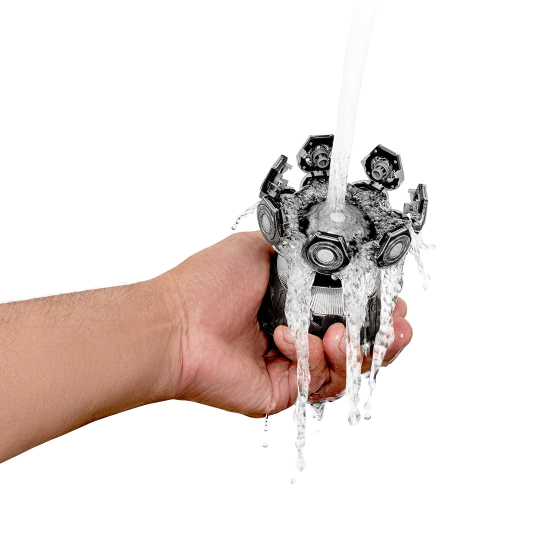 Máquina de Barbear UFESA Spin Flex | 8 Lâminas, 90mins, IPX6