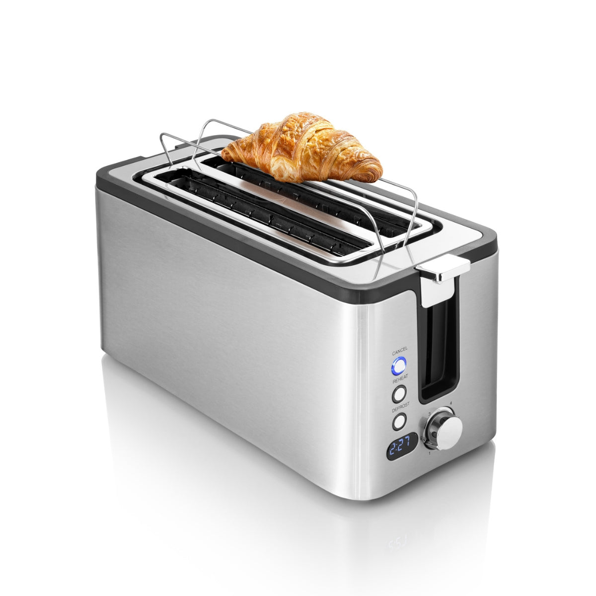 Torradeira HAEGER Chronotoast Plus | 1500W, 2 Ranhuras, LED