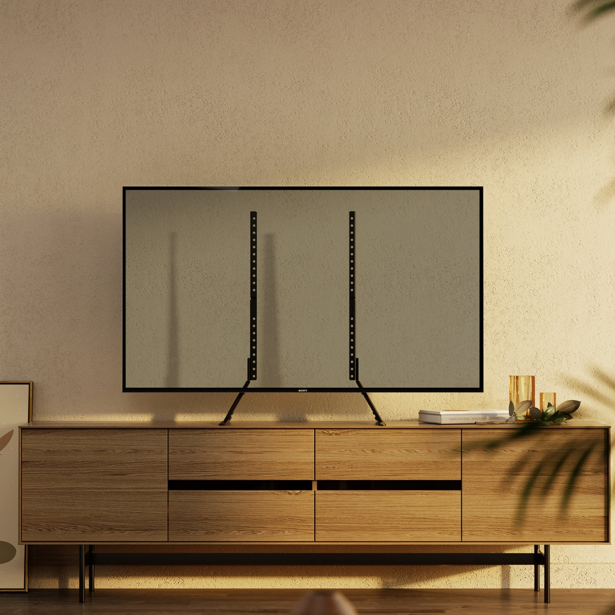 Suporte de TV de Chão HAEGER WB-F75.024A | VESA 800x400, até 40kg