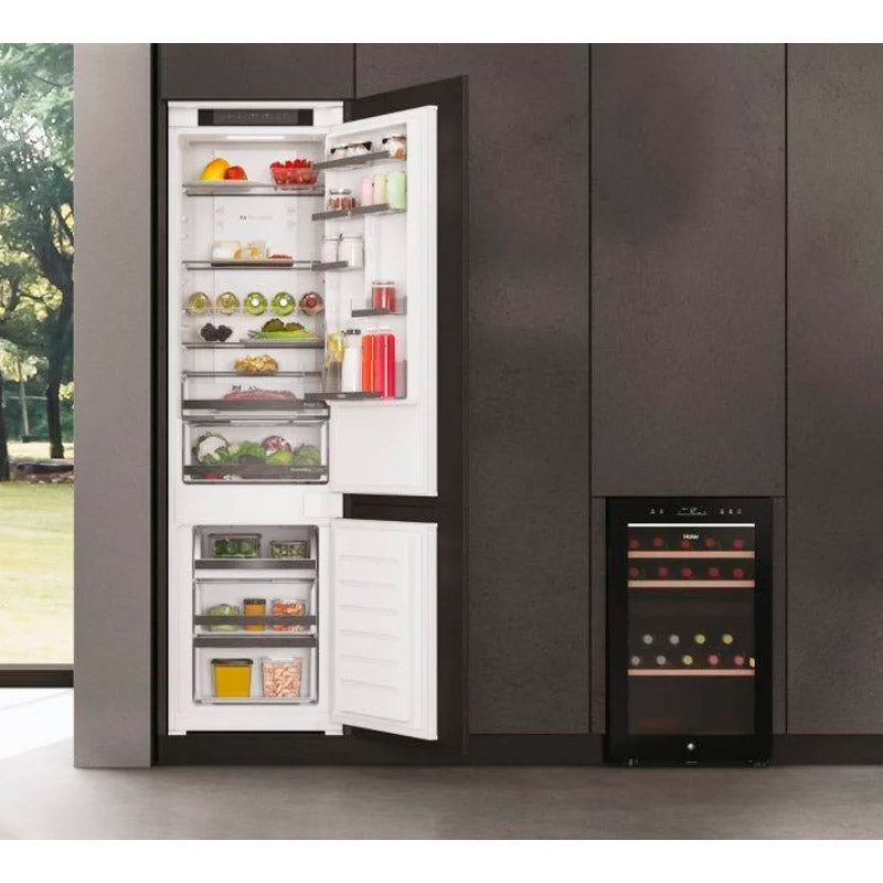 Combinado Encastre HAIER HBW5519E | 281L, No Frost, Classe E