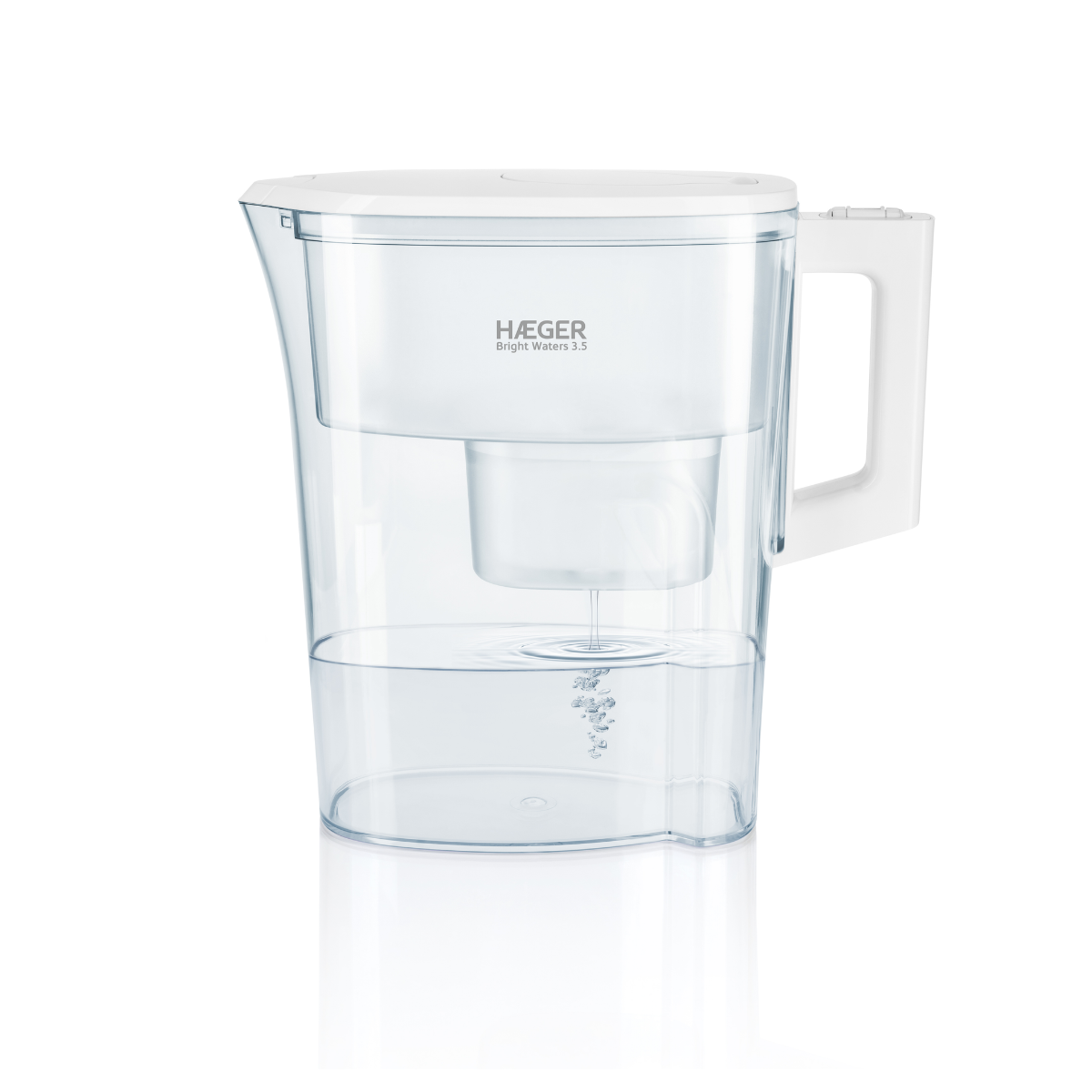 Jarro Filtro Água HAEGER Bright Waters | 2,4L, 4 Níveis Filtração