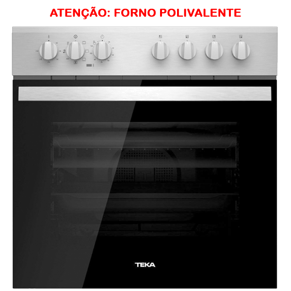 Forno TEKA HBE 615 ME SS | Grill, Hydroclean ECO, 71L
