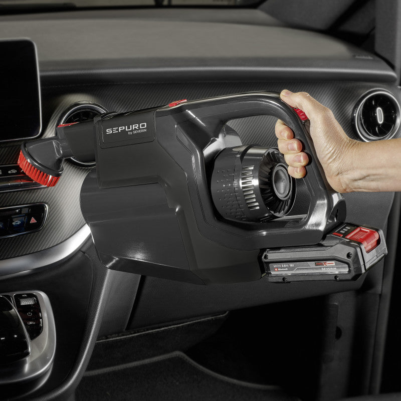 Aspirador Vertical Severin HV 7187 | Sem fios, 60 min, HEPA13, 24 kPa