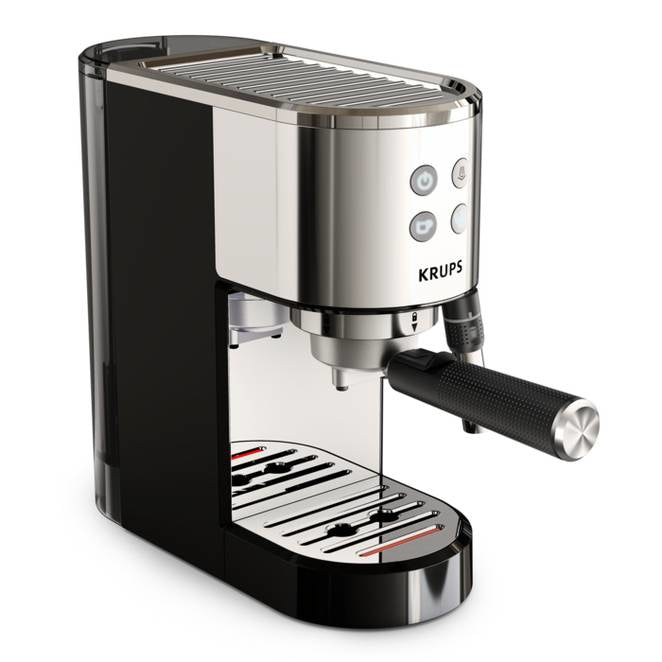 Máquina espresso Krups XP444C10 | 1 l, 2 chávenas, 1350 W