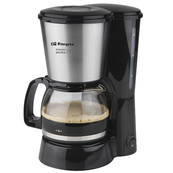 Máquina Café Filtro Orbegozo CG 4016 | 6 chávenas, 650W, jarro de vidro