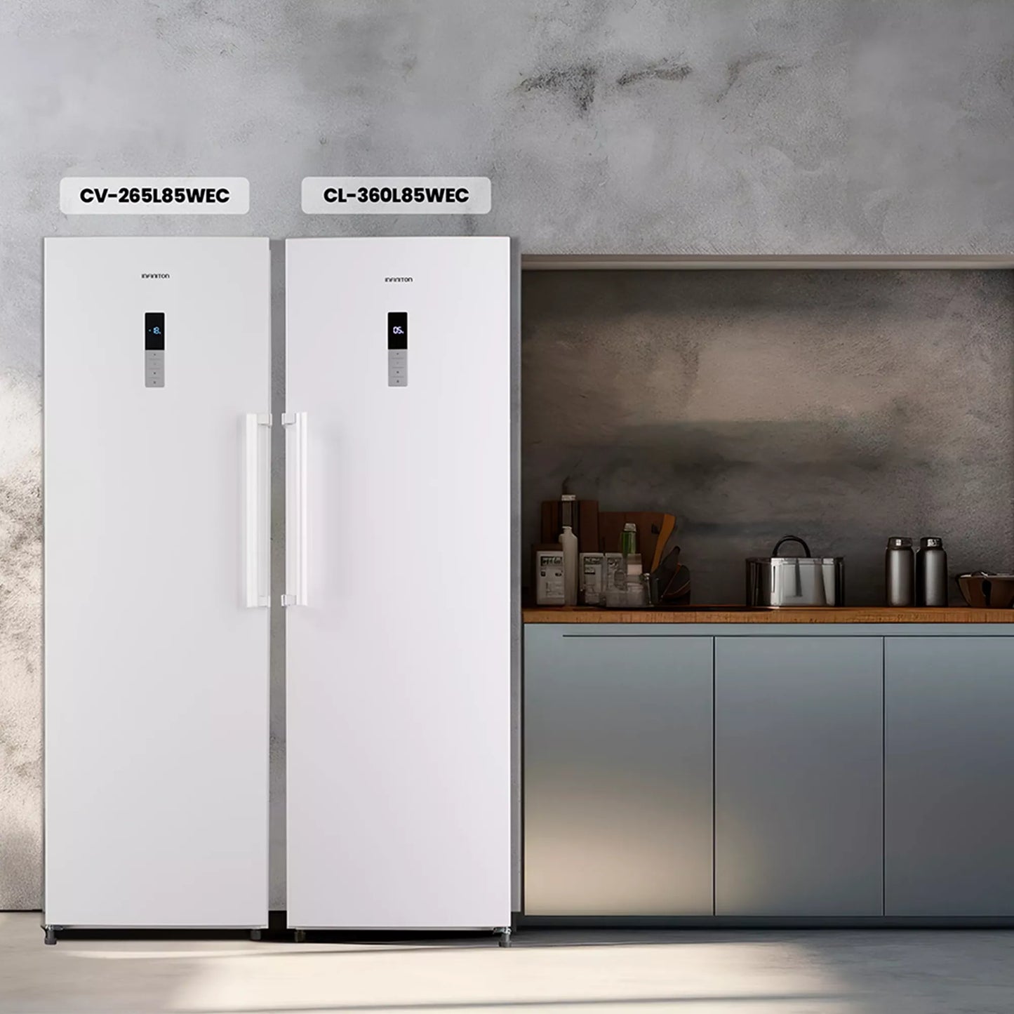 Frigorífico Infiniton CL360L85WEC | 375L, No Frost, Classe E