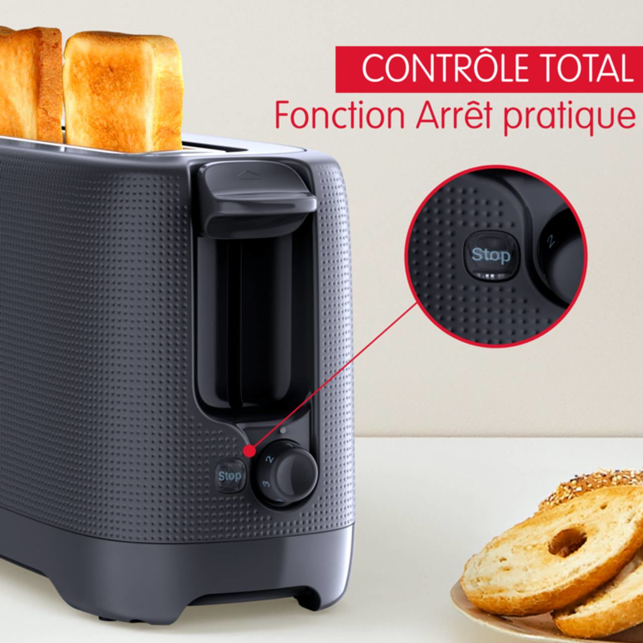 Torradeira Moulinex LS-2-M-0810 | 840-1000W