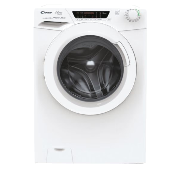 Máquina de Lavar Roupa Candy HE1284TWM6/1S | 8kg, 1200rpm, Wi-Fi