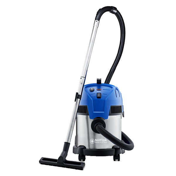 Aspirador Sem Saco Nilfisk Multi II 22 Inox | 22L, 1200W