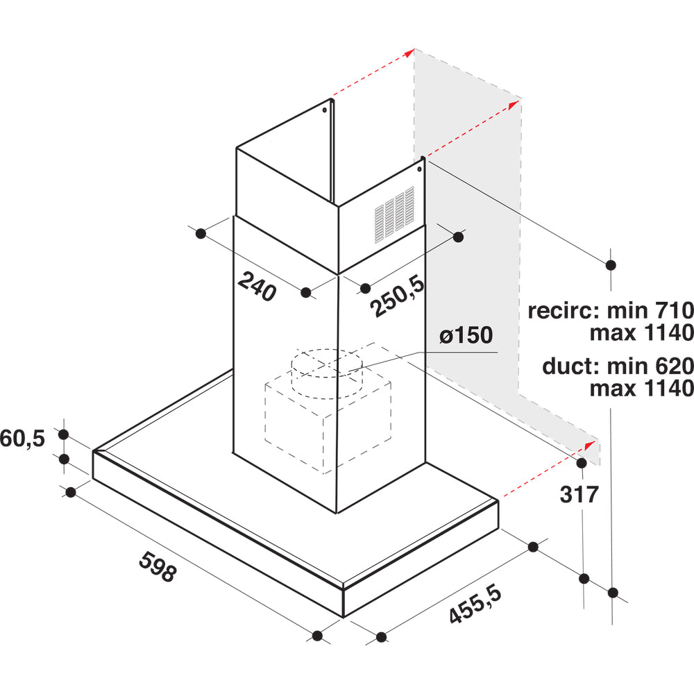 Chamine Whirlpool WHBS-62-FLTK/1