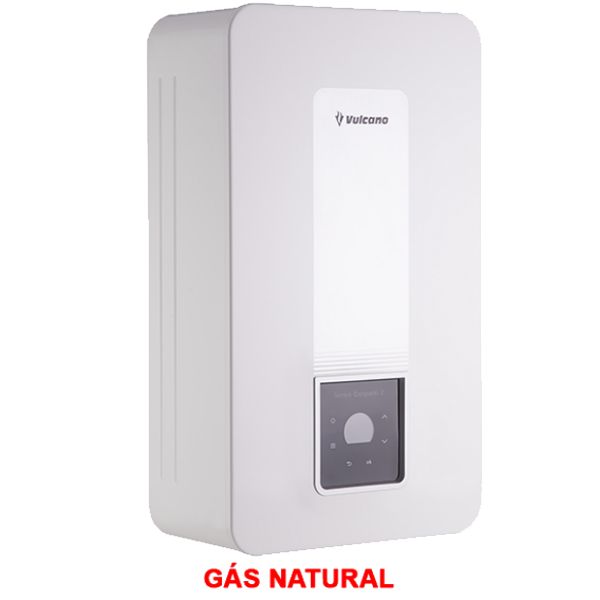 Esquentador VULCANO SENSOR COMPACTO - WTD 15-4 AME G. NAT | A, Display digital