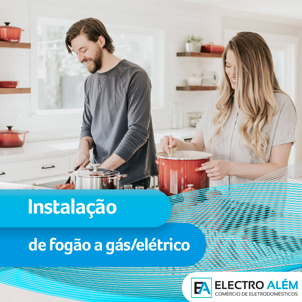 Instalação de Fogão a gás/elétrico