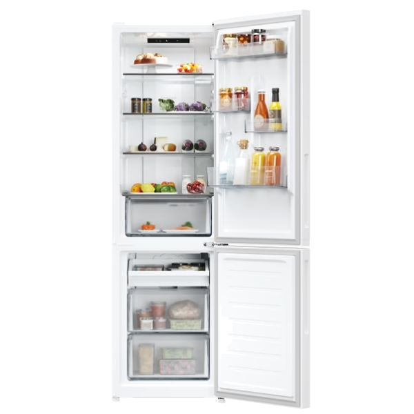 Frigorífico Combinado CANDY CNCQ 2T518 EW | 279L, Classe E, No Frost