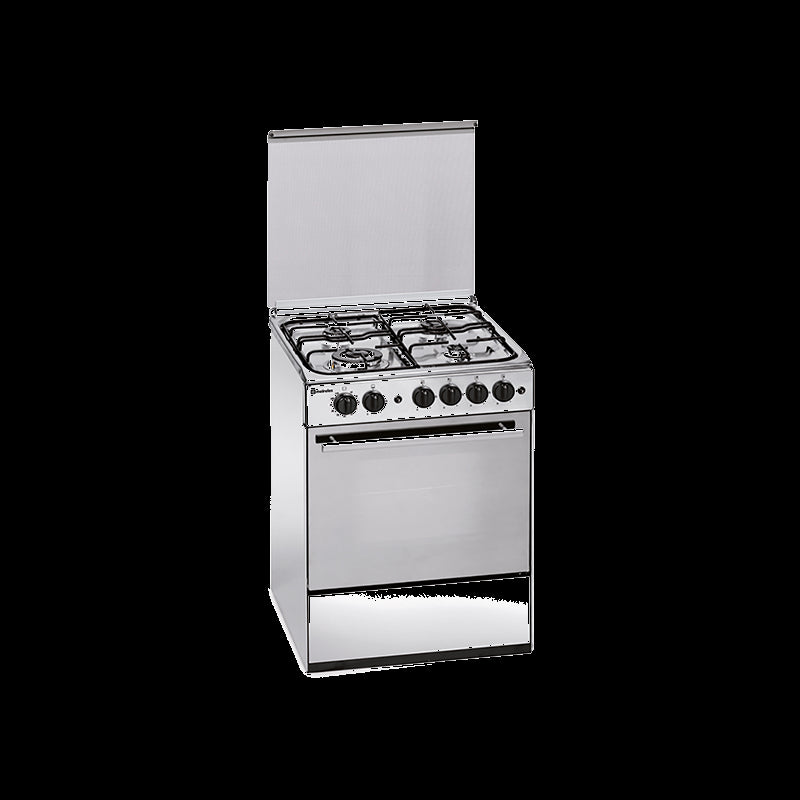 Fogão Gás Meireles M 601 X N | 60 cm, 4 Queimadores, Forno 51 L