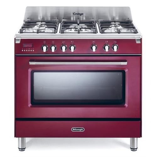 Fogão a Gás Delonghi MEM965RXED | 5 Queimadores, Multifunções, 87L