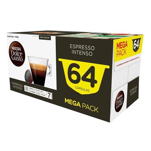 Cápsula NESCAFÉ Dolce Gusto Duplo Intenso | 64 cápsulas