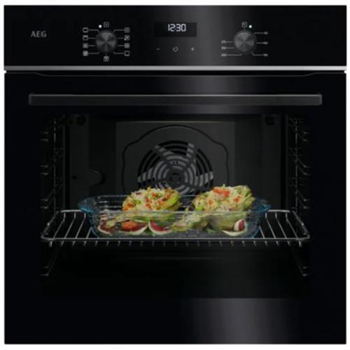 Forno AEG TU5AB21FSB | Multifunções, 72L, AquaClean